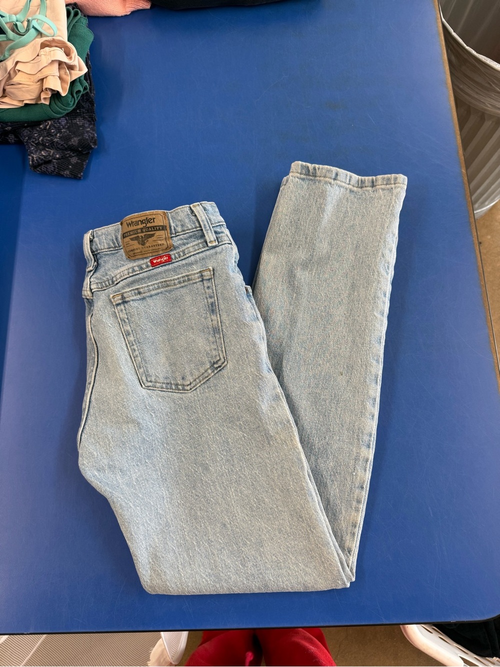 Wrangler Light Blue Classic Denim Jeans